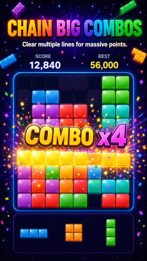 Color Block Puzzle Master screenshot 2