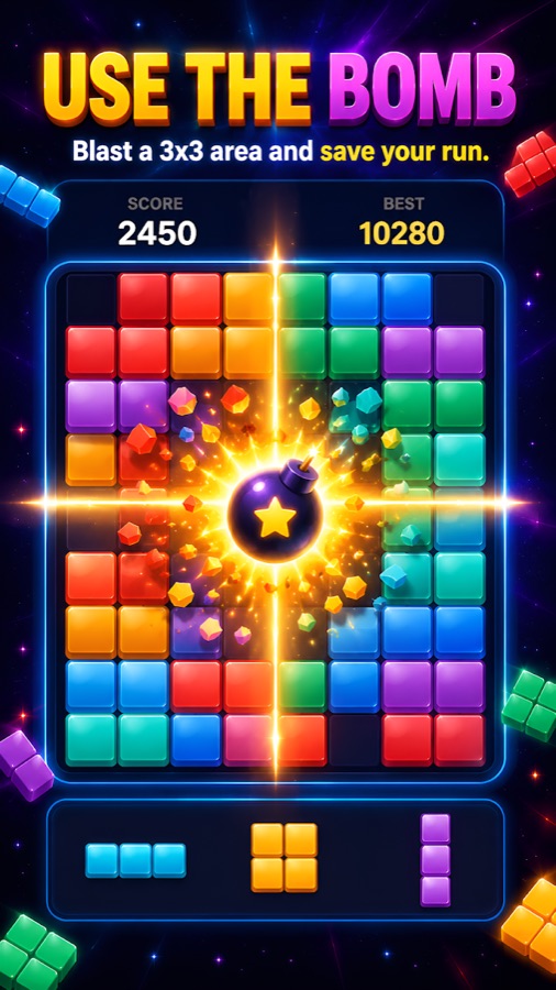 Color Block Puzzle Master screenshot 3