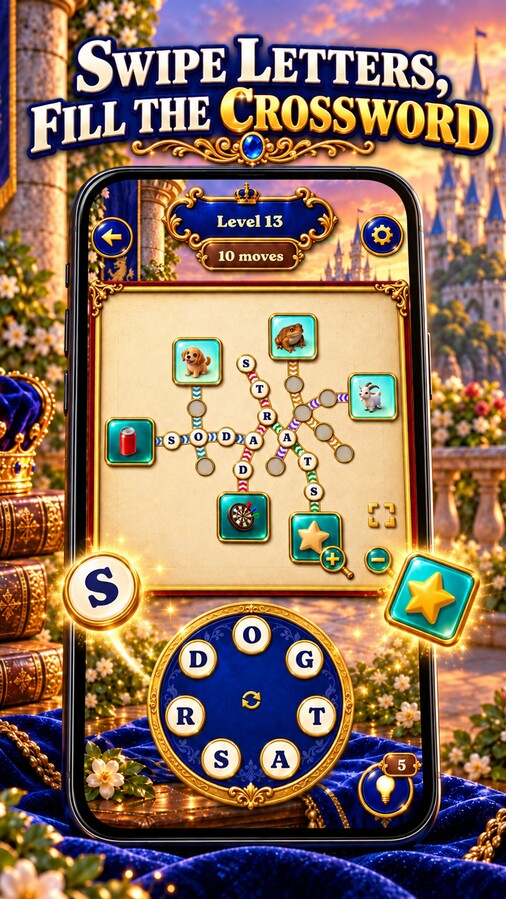 Picture Word Connect Word Quiz screenshot 1