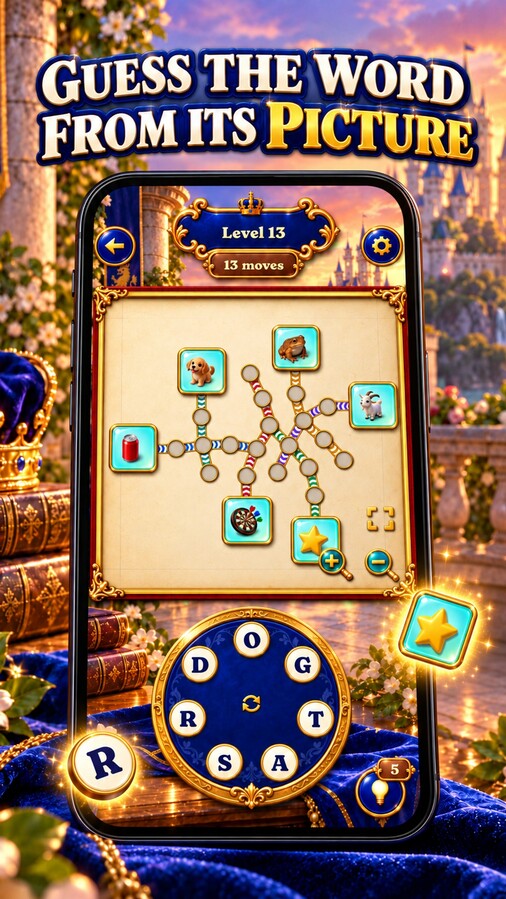 Picture Word Connect Word Quiz screenshot 3